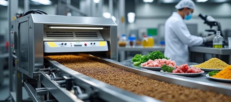 Royal Canin kibble: origin and processing