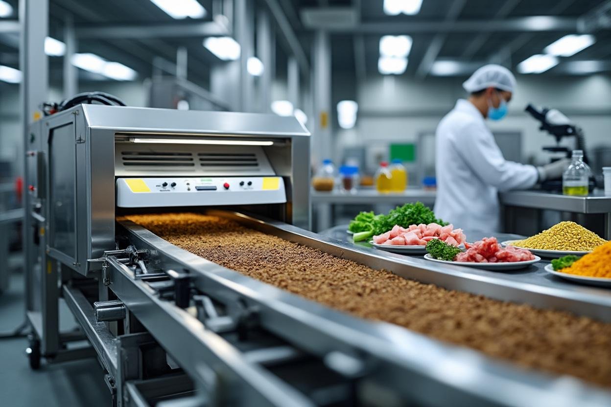 Royal Canin kibble: origin and processing