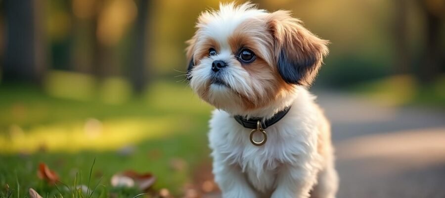 How to teach your shih tzu to walk on a leash without pulling?