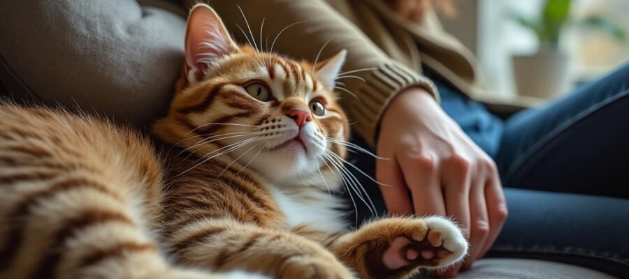 Why does my cat lick me all the time?