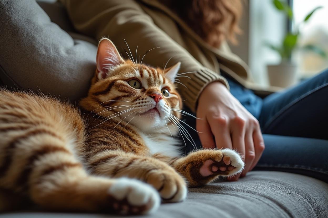 Why does my cat lick me all the time?