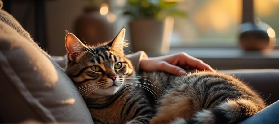 How to silence a cat that meows continuously without stressing it?