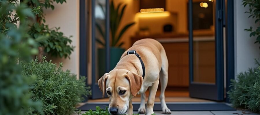 How long after eating does a dog poop?