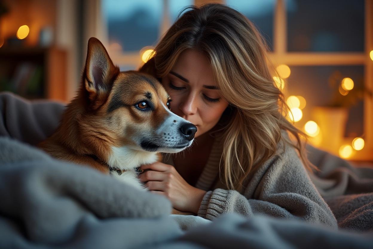 Touching testimony: the successful adoption of a rescued laboratory dog