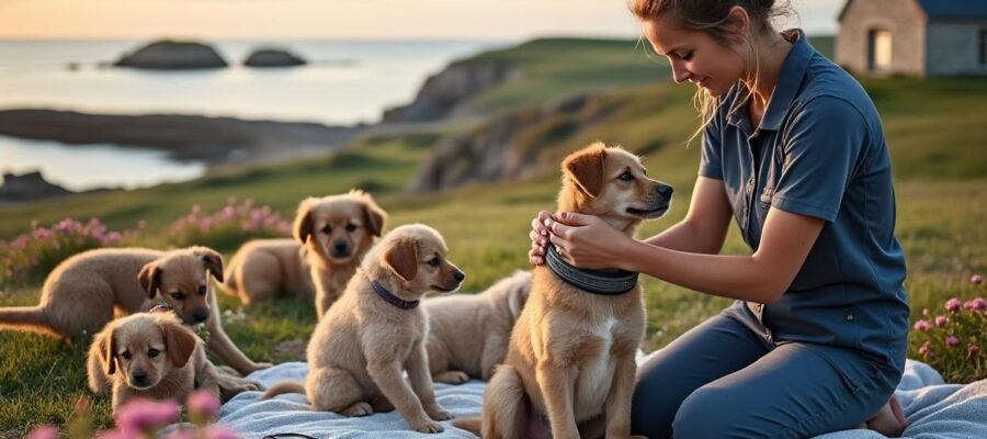 The specifics of breeding Golden Retrievers in Brittany: advice and advantages