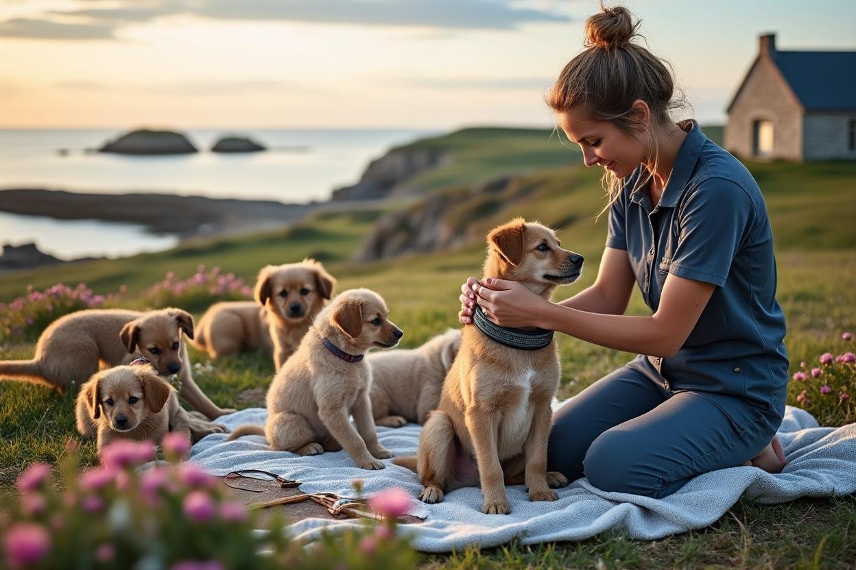 The specifics of breeding Golden Retrievers in Brittany: advice and advantages