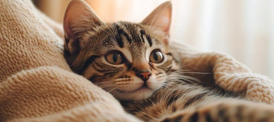 Why is my cat not cuddly but follows me everywhere?