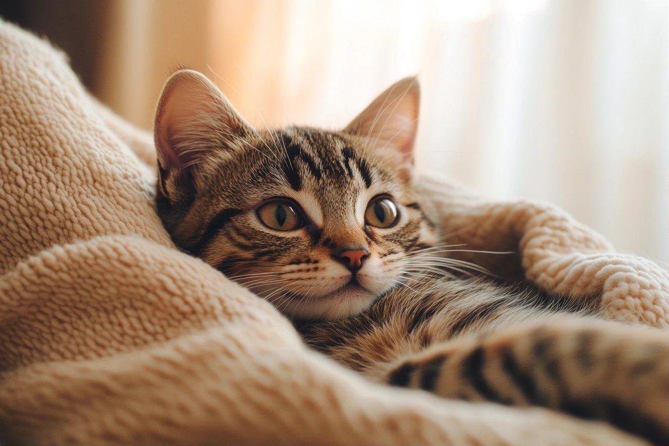 Why is my cat not cuddly but follows me everywhere?