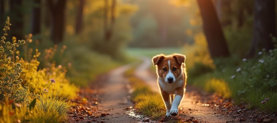 Because nature walks increase the mental well-being of dogs