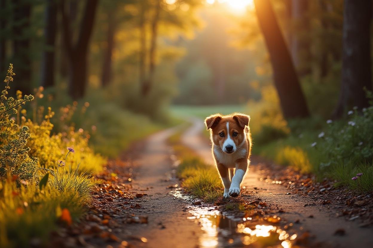 Because nature walks increase the mental well-being of dogs