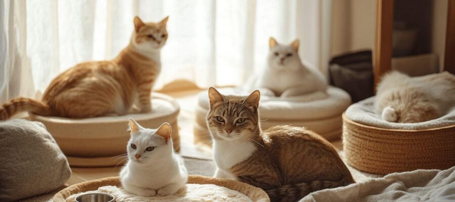 Why does my cat only come in to eat?