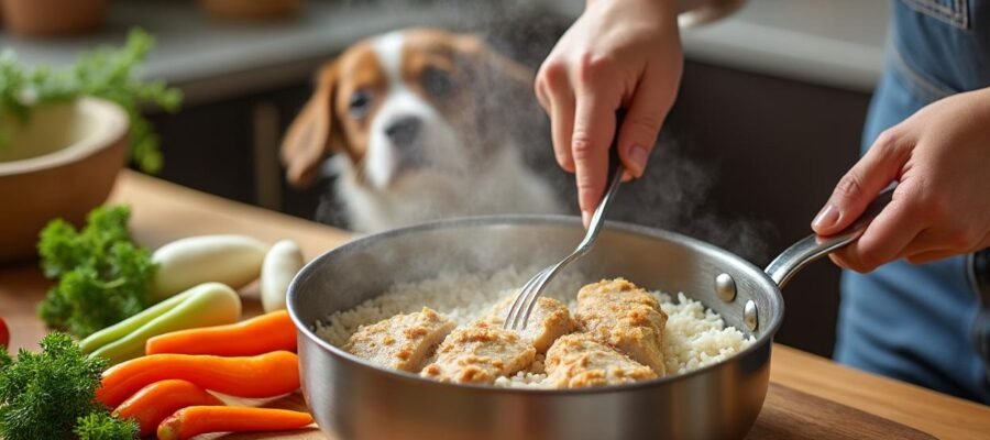 I no longer have kibble for my dog: what should I do to replace it?