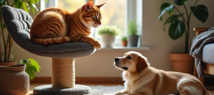 How do I get my dog ​​to leave my cat alone?