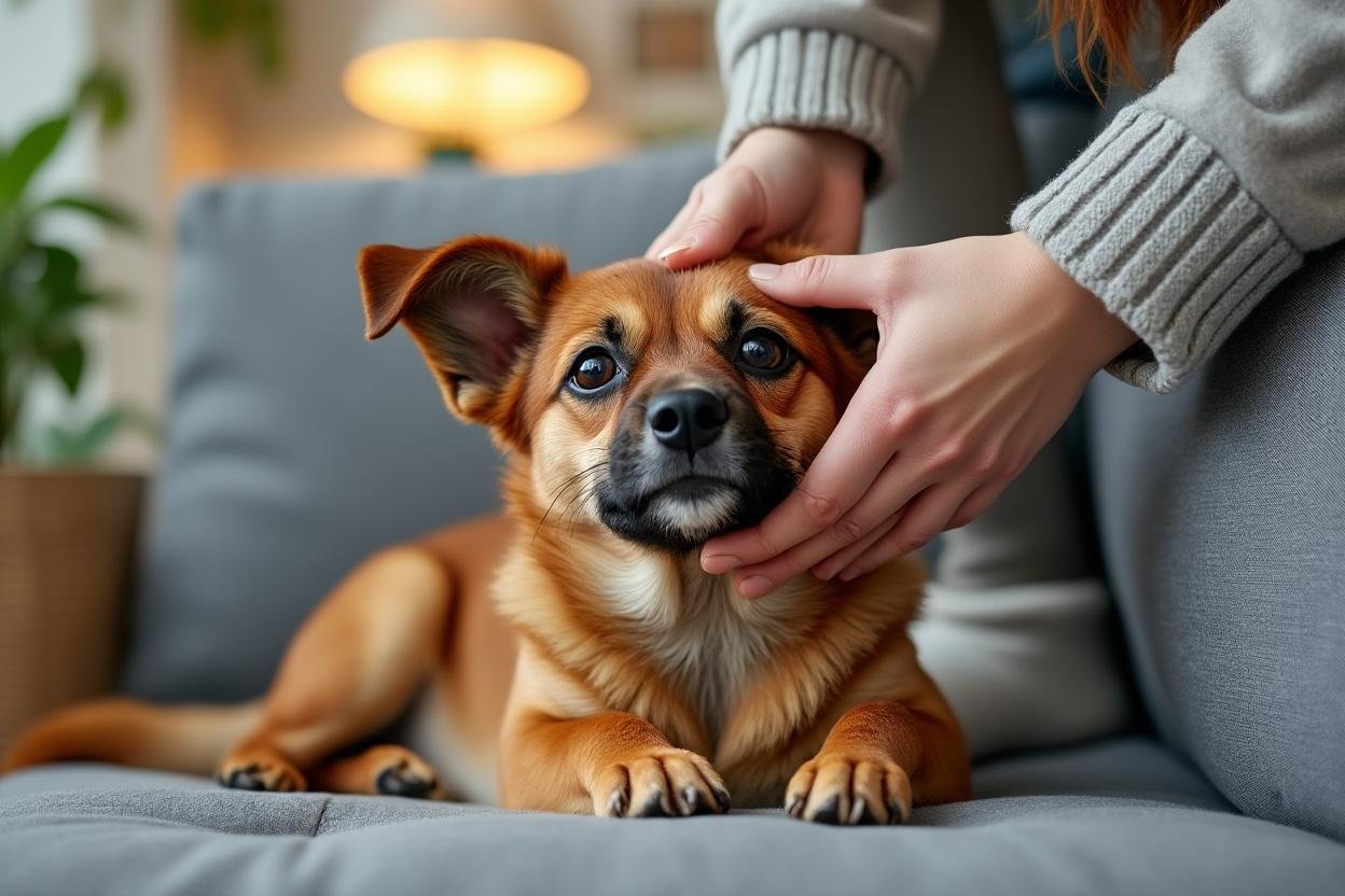 Why does my dog ​​sneeze when he is happy?